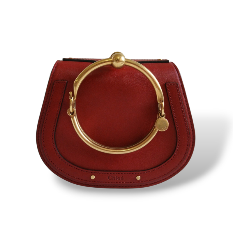 Bolsa Chloé Nile Bracelet Vinho 
