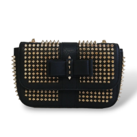 Bolsa Christian Louboutin Spikes Dourado 