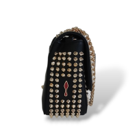 Bolsa Christian Louboutin Spikes Dourado 