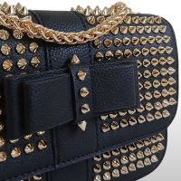Bolsa Christian Louboutin Spikes Dourado 