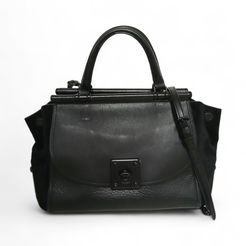 Bolsa Coach Drifter Carryall Preta