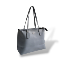 Bolsa Coach Central Zip Azul Bolsa Coach Central Zip Azul