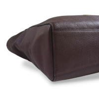 Bolsa Coach Turnlock Chain Vinho