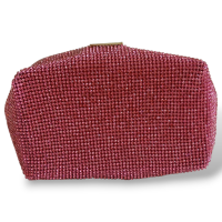 Bolsa Cult Gaia Solene Mini Strass Rosa 