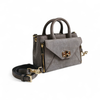 Bolsa Diane Von Furstenberg Mini Cinza 