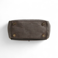 Bolsa Diane Von Furstenberg Mini Cinza 