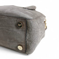 Bolsa Diane Von Furstenberg Mini Cinza 