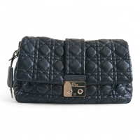 Bolsa Christian Dior New Lock Cannage Preta 