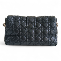 Bolsa Christian Dior New Lock Cannage Preta 