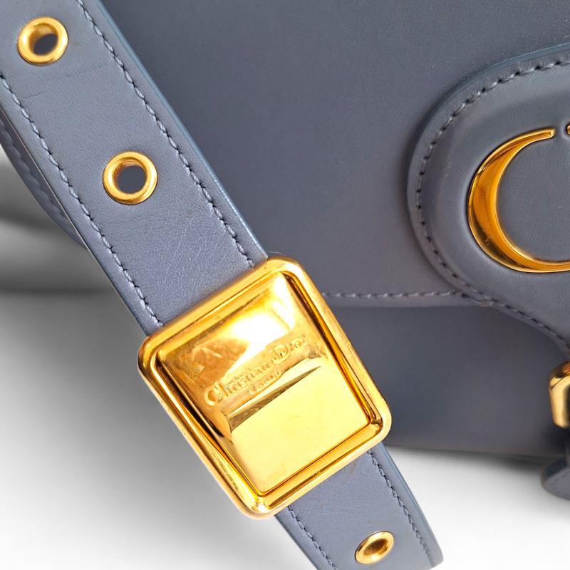 Bolsa Christian Dior Bobby Couro Azul