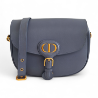 Bolsa Christian Dior Bobby Couro Azul