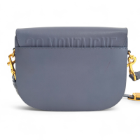 Bolsa Christian Dior Bobby Couro Azul