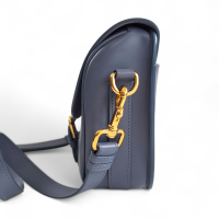 Bolsa Christian Dior Bobby Couro Azul