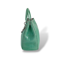 Bolsa Christian Dior Lady Dior Croco Verde Bolsa Christian Dior Lady Dior Croco Verde