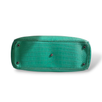 Bolsa Christian Dior Lady Dior Croco Verde Bolsa Christian Dior Lady Dior Croco Verde