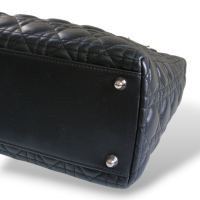 Bolsa Christian Dior Lady Dior Cannage Preta