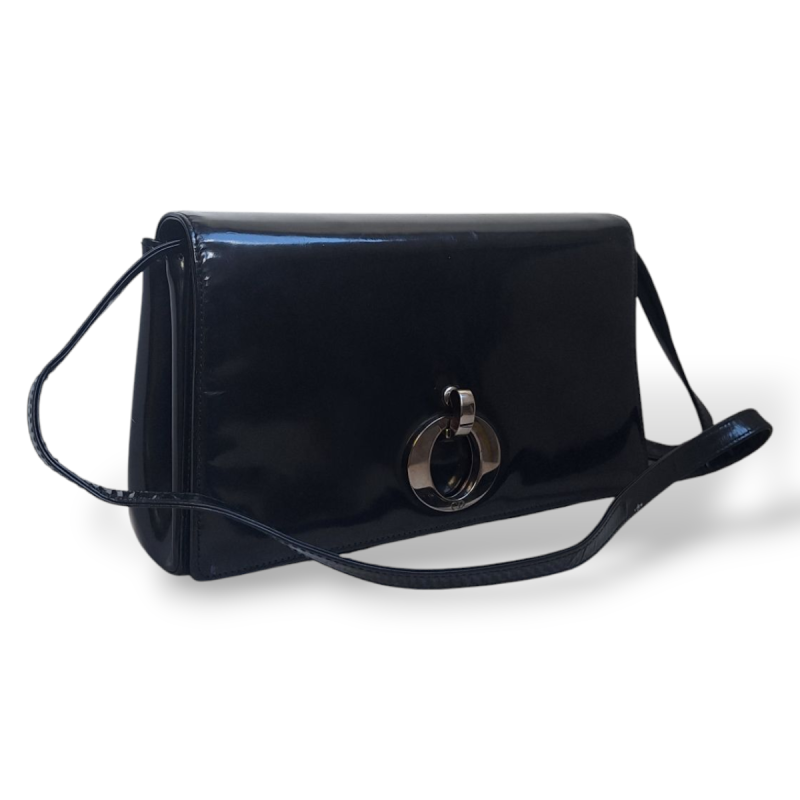 Bolsa Christian Dior Couro Box Preta