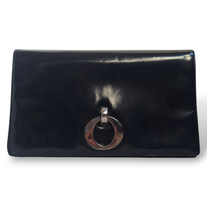 Bolsa Christian Dior Couro Box Preta