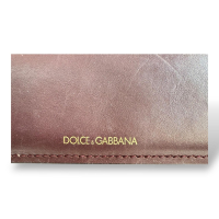 Bolsa Dolce Gabbana Sicily 62 Média Camurça Marrom