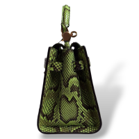 Bolsa Dolce Gabbana Sicily 62 Python Verde 
