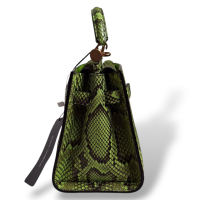 Bolsa Dolce Gabbana Sicily 62 Python Verde 