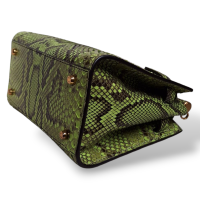Bolsa Dolce Gabbana Sicily 62 Python Verde 
