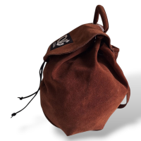 Mochila Dolce Gabbana Suede Caramelo