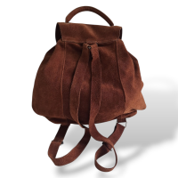 Mochila Dolce Gabbana Suede Caramelo