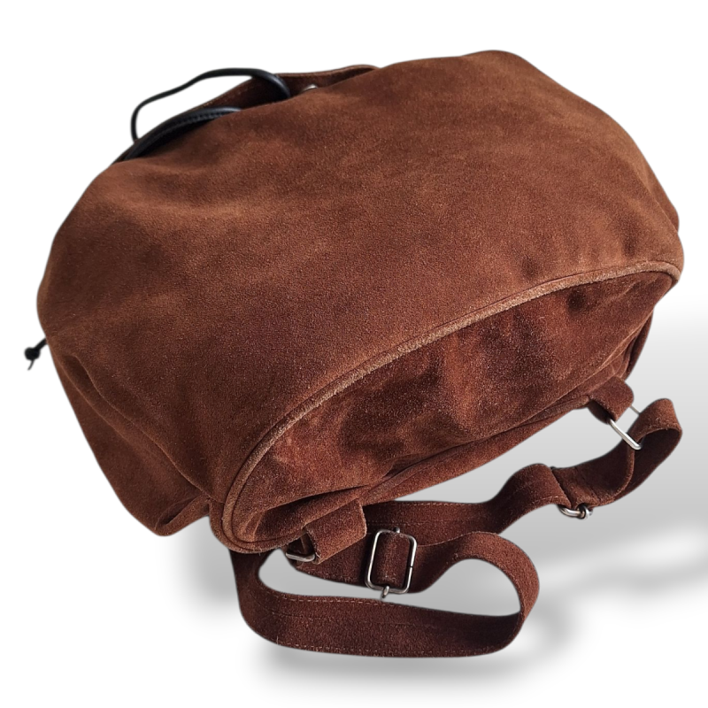 Mochila Dolce Gabbana Suede Caramelo