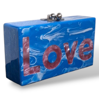 Bolsa Edie Parker LOVE/PEACE