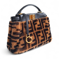 Bolsa Fendi Zucca Peekaboo Mini 