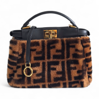 Bolsa Fendi Zucca Peekaboo Mini 