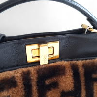 Bolsa Fendi Zucca Peekaboo Mini 