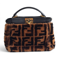 Bolsa Fendi Zucca Peekaboo Mini 