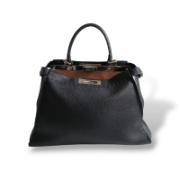 Bolsa Fendi Peekaboo Preta Média