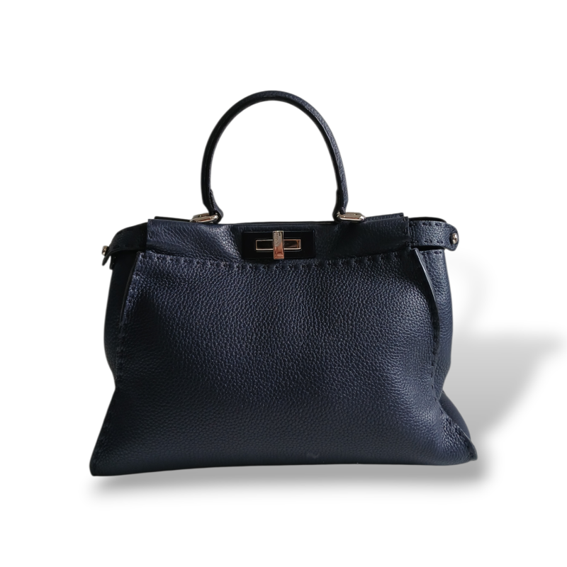 Bolsa Fendi Peekaboo Azul Marinho 