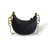 Bolsa Fendi Fendigraph Nano Preta 