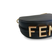 Bolsa Fendi Fendigraph Nano Preta 