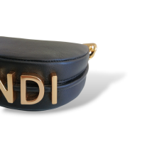 Bolsa Fendi Fendigraph Nano Preta 