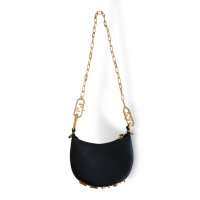 Bolsa Fendi Fendigraph Nano Preta 