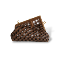 Bolsa Fendi First Rubber Marrom 