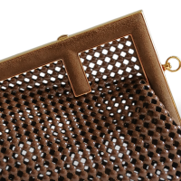 Bolsa Fendi First Rubber Marrom 