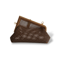 Bolsa Fendi First Rubber Marrom 