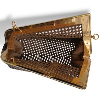 Bolsa Fendi First Rubber Marrom 