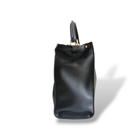 Bolsa Fendi Peekaboo Couro Preta 