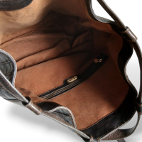 Bolsa Fendi Couro Marrom 