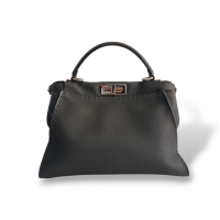 Bolsa Fendi Peekaboo Cinza Bolsa Fendi Peekaboo Cinza
