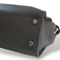 Bolsa Fendi Peekaboo Cinza Bolsa Fendi Peekaboo Cinza