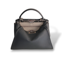 Bolsa Fendi Peekaboo Cinza Bolsa Fendi Peekaboo Cinza