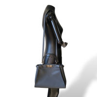 Bolsa Fendi Peekaboo Cinza Bolsa Fendi Peekaboo Cinza